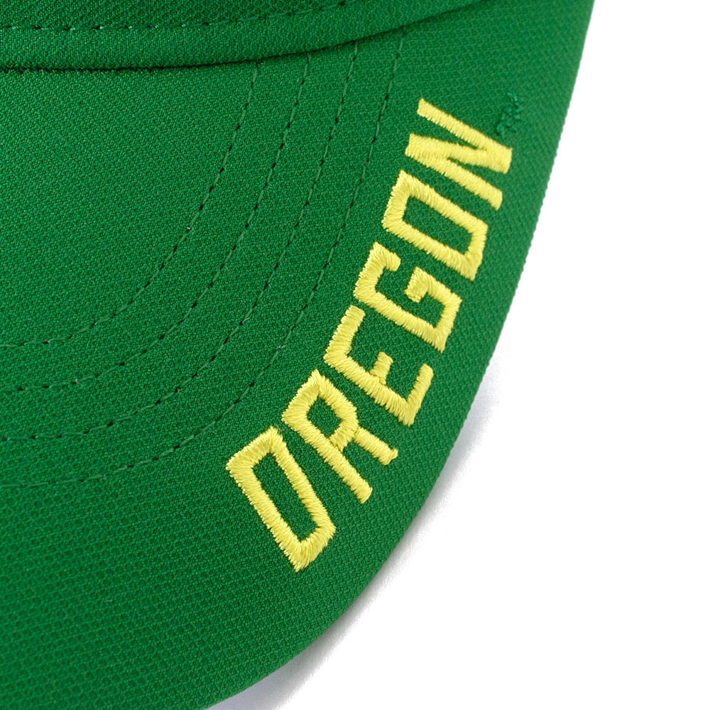 Classic Oregon O, Nike, Green, Visor, Performance/Dri-FIT, Accessories, Unisex, Ace, Primetime, Oregon, 882520
